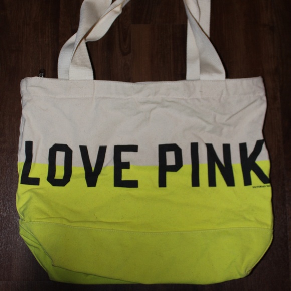 PINK Victoria's Secret Handbags - LOVE PINK Tote